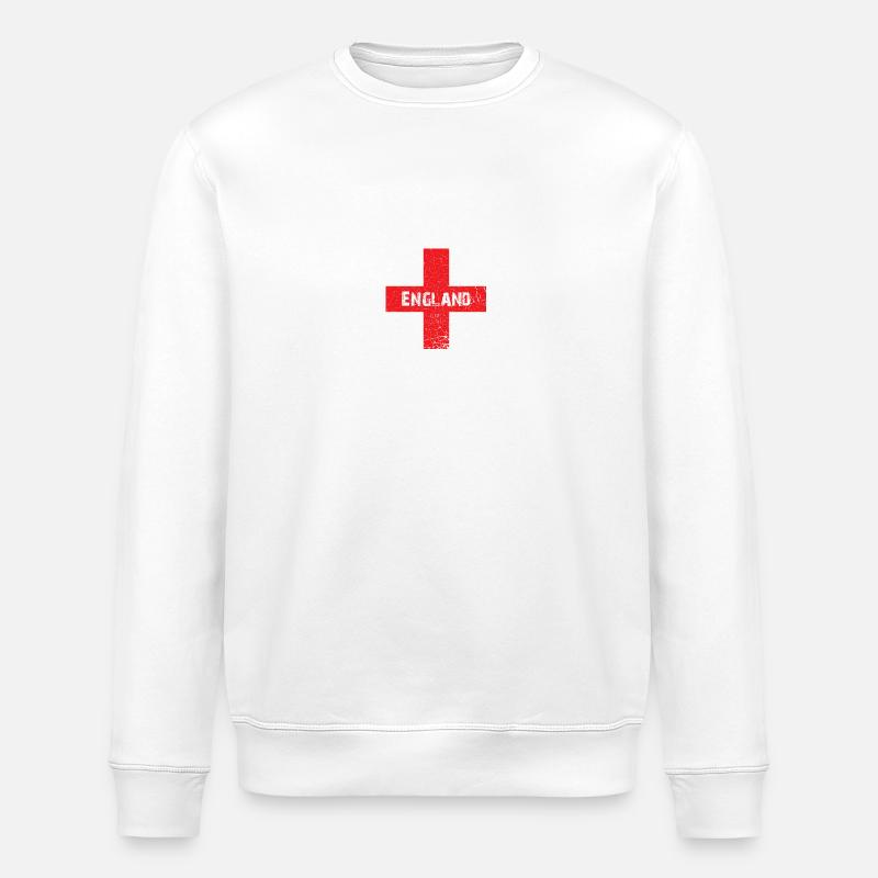 L'ANGLETERRE est mon pays - Sweat bio ROLLER Stanley/Stella Unisexe - blanc