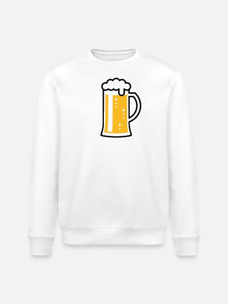 XOriginalBavarian (R2) - Stanley/Stella ROLLER Unisex Organic Sweatshirt - white
