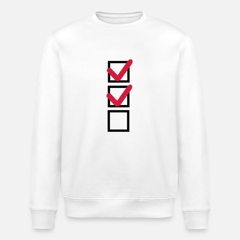 Haken - Stanley/Stella Unisex Bio-Sweatshirt ROLLER - Weiß