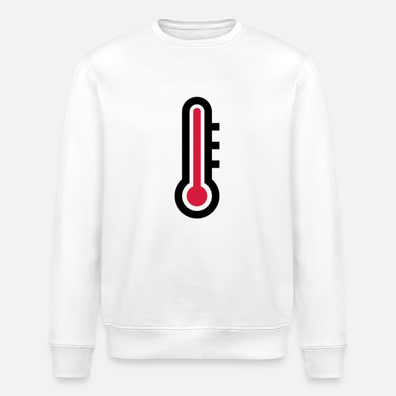 Icône d'icône de température du thermostat - Sweat bio ROLLER Stanley/Stella Unisexe - blanc
