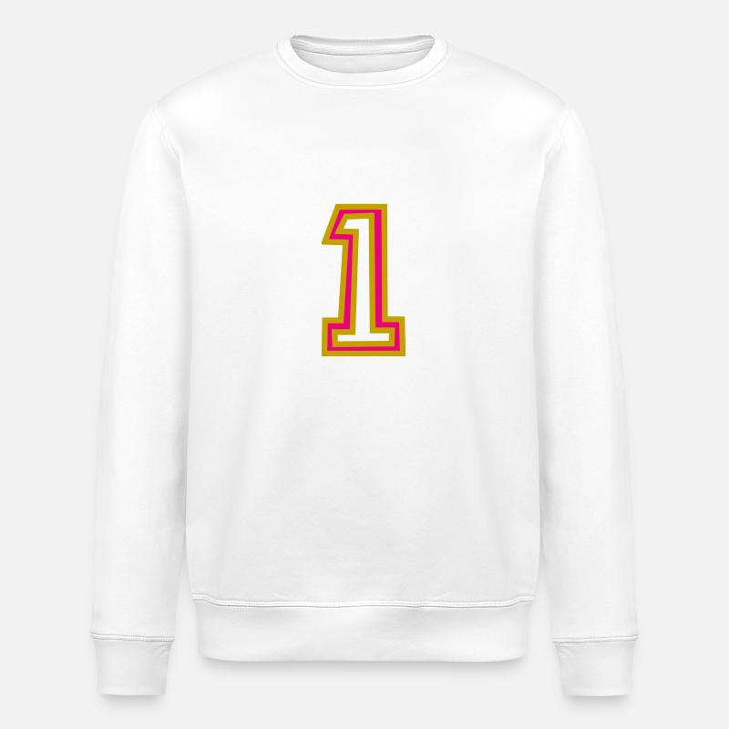 1. 1 JAHR - Stanley/Stella Unisex Bio-Sweatshirt ROLLER - Weiß