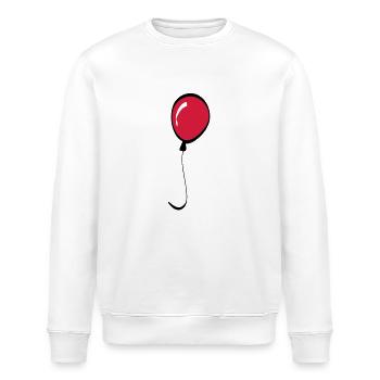 Luftballon - Stanley/Stella Unisex Bio-Sweatshirt ROLLER - Weiß - Vorne - Nik (191cm)