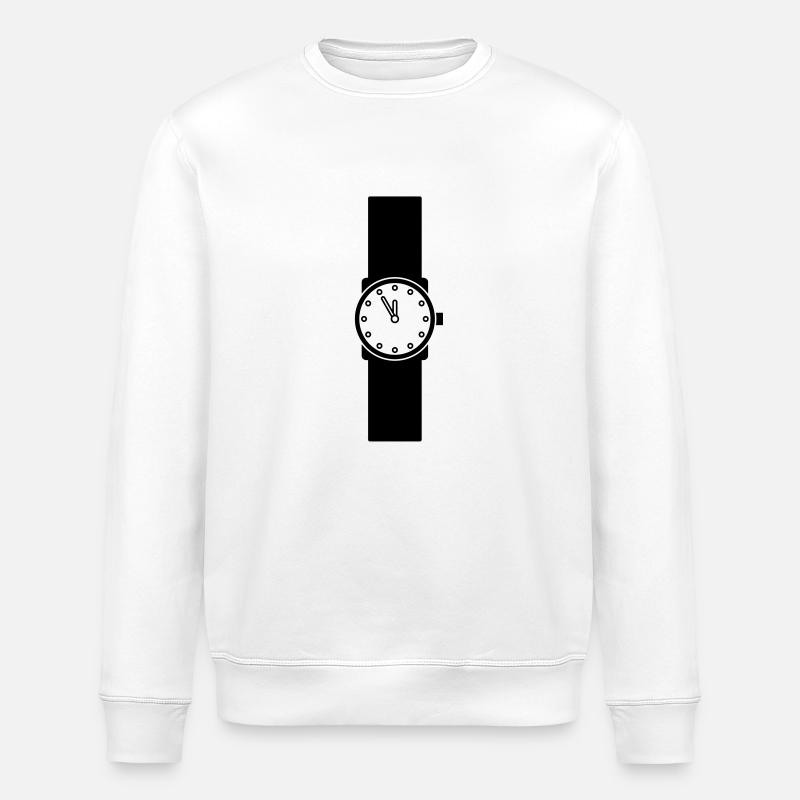 wristwatch - Stanley/Stella Unisex Bio-Sweatshirt ROLLER - Weiß