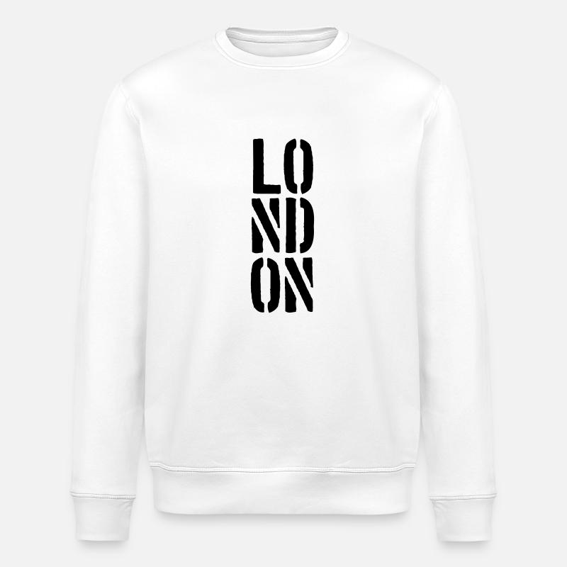 London Stamp - Sweat bio ROLLER Stanley/Stella Unisexe - blanc