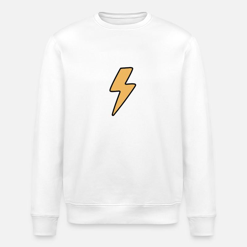 eclair - Sweat bio ROLLER Stanley/Stella Unisexe - blanc