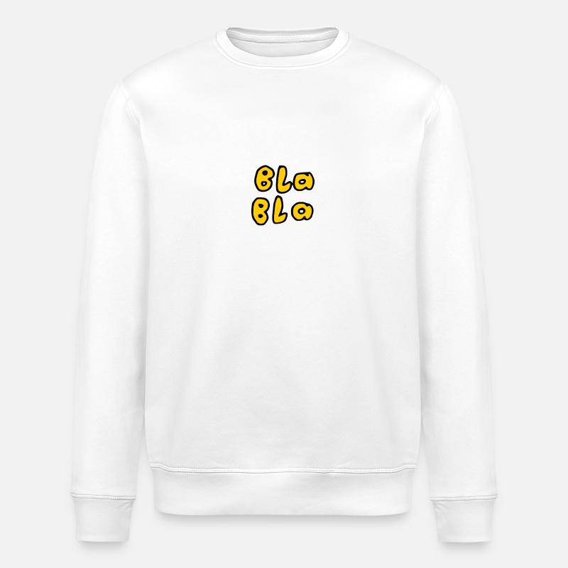 Bla Bla - Stanley/Stella Unisex Bio-Sweatshirt ROLLER - Weiß