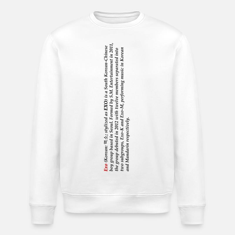 Who is Exo - Stanley/Stella ROLLER Unisex Organic Sweatshirt - white