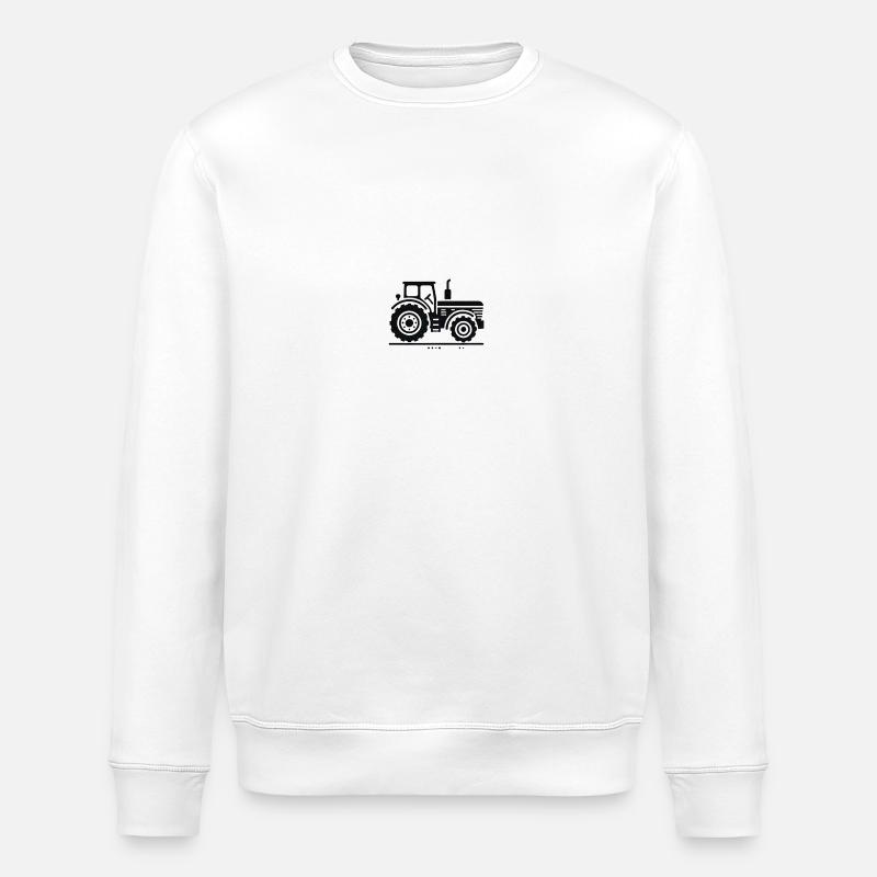 traktor - Stanley/Stella Unisex Bio-Sweatshirt ROLLER - Weiß