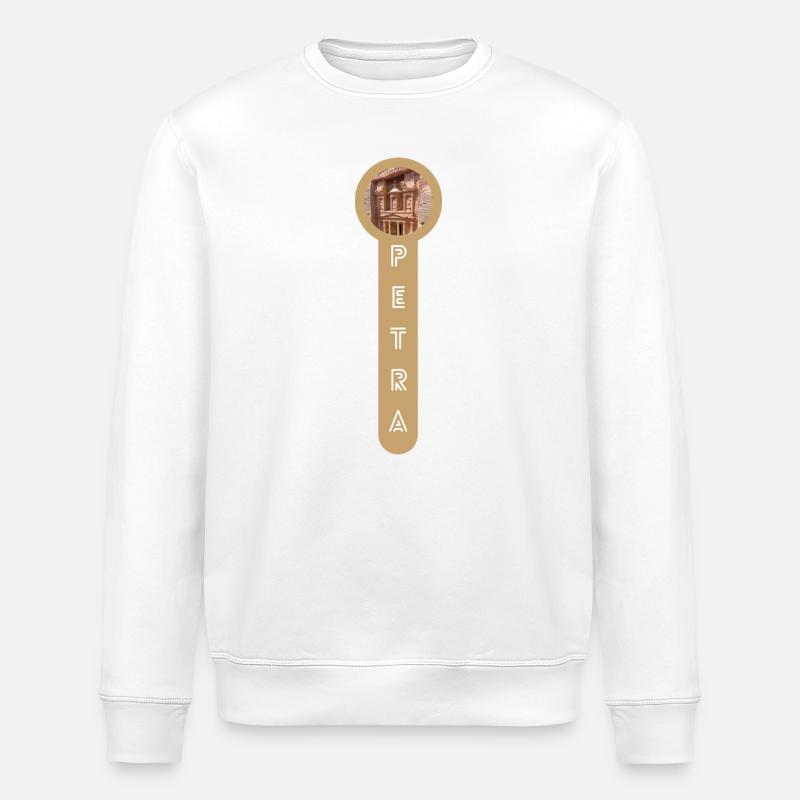 Petra Schatzhaus 2 - Stanley/Stella Unisex Bio-Sweatshirt ROLLER - Weiß