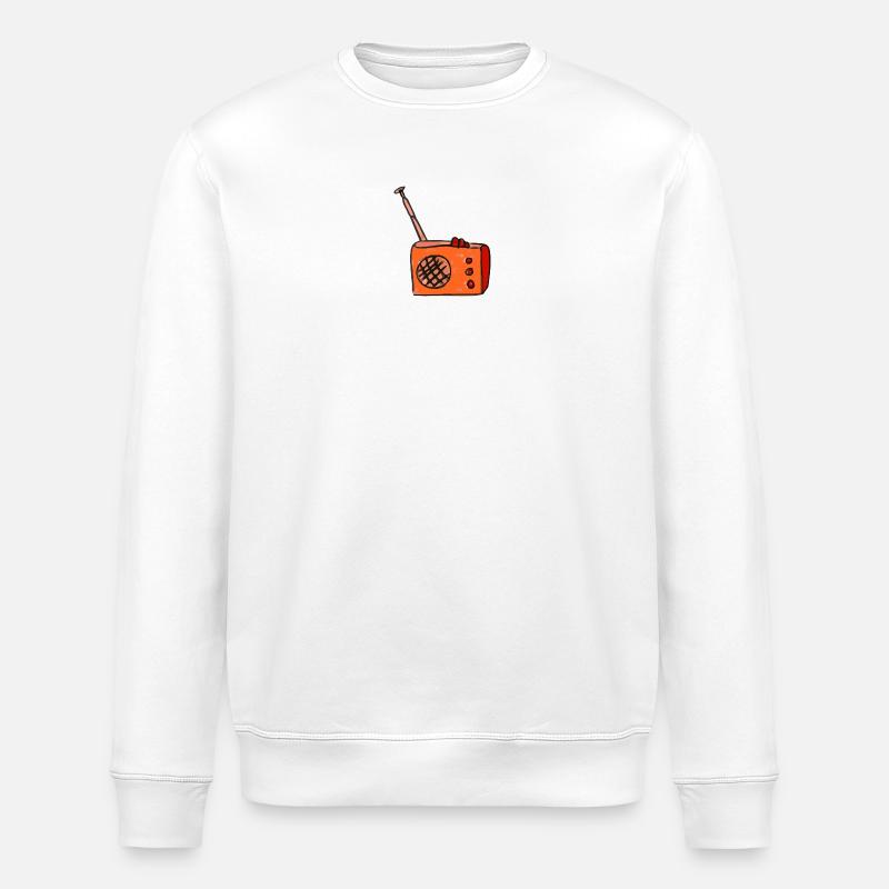 radio - Stanley/Stella Unisex Bio-Sweatshirt ROLLER - Weiß