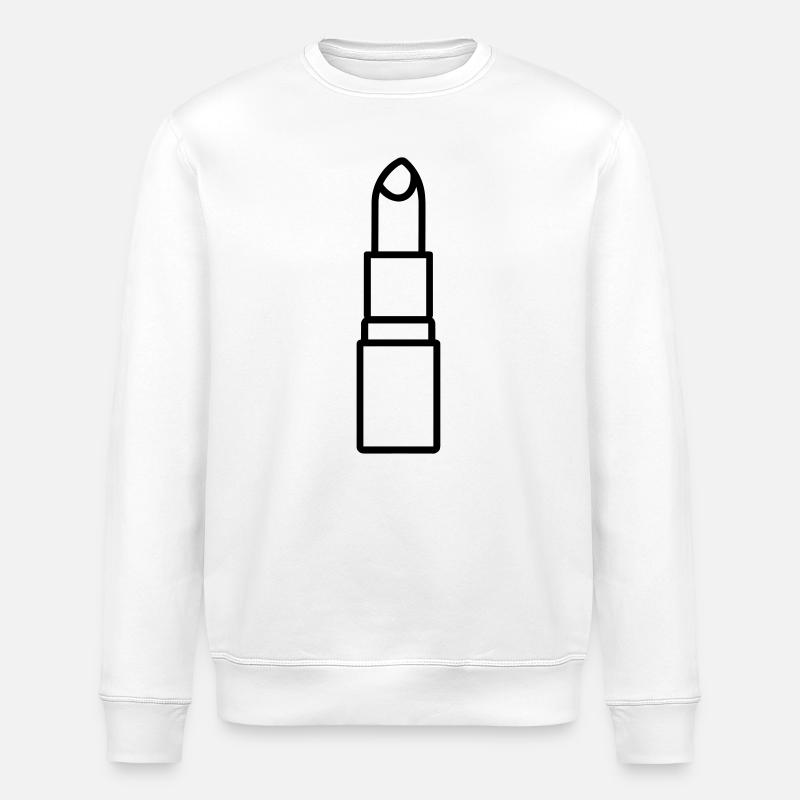 Lippenstift - Stanley/Stella Unisex Bio-Sweatshirt ROLLER - Weiß