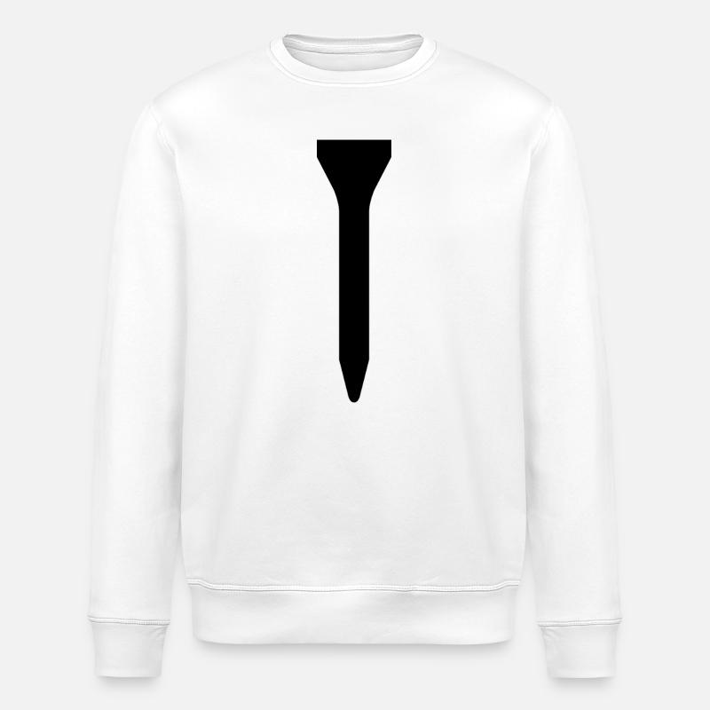 Golf Tee - Stanley/Stella Unisex Bio-Sweatshirt ROLLER - Weiß