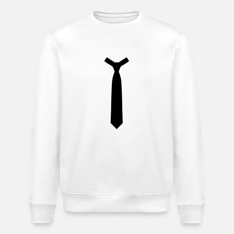 Krawatte - Stanley/Stella Unisex Bio-Sweatshirt ROLLER - Weiß