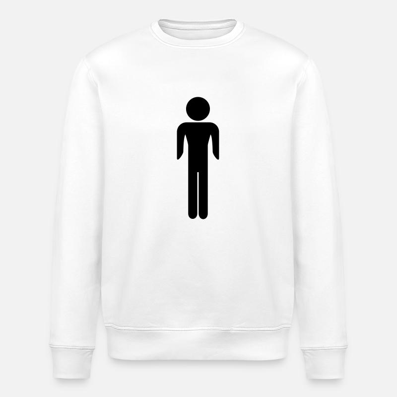 Man - Sweat bio ROLLER Stanley/Stella Unisexe - blanc