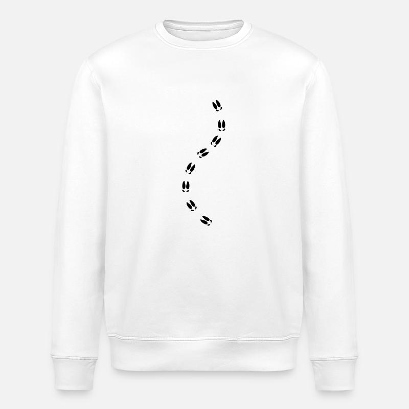 Elch - Stanley/Stella Unisex Bio-Sweatshirt ROLLER - Weiß