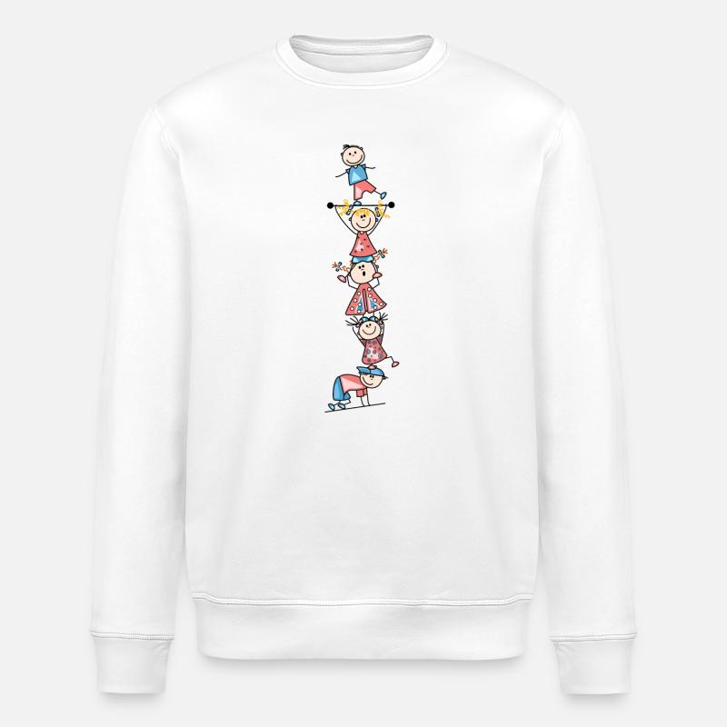 Kinder - Stanley/Stella Unisex Bio-Sweatshirt ROLLER - Weiß