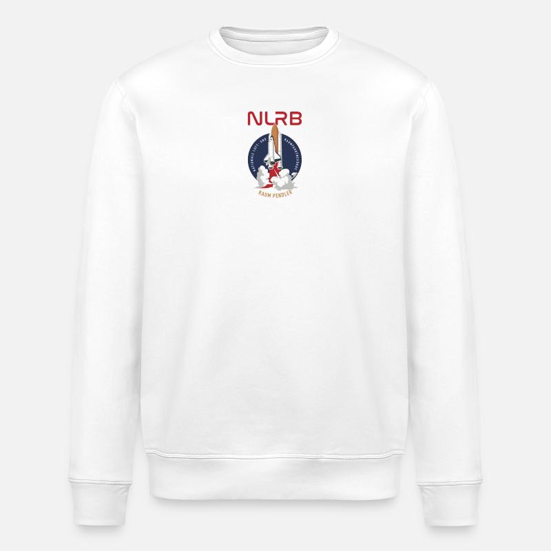 Raum Pendler der NLRB - Stanley/Stella Unisex Bio-Sweatshirt ROLLER - Weiß
