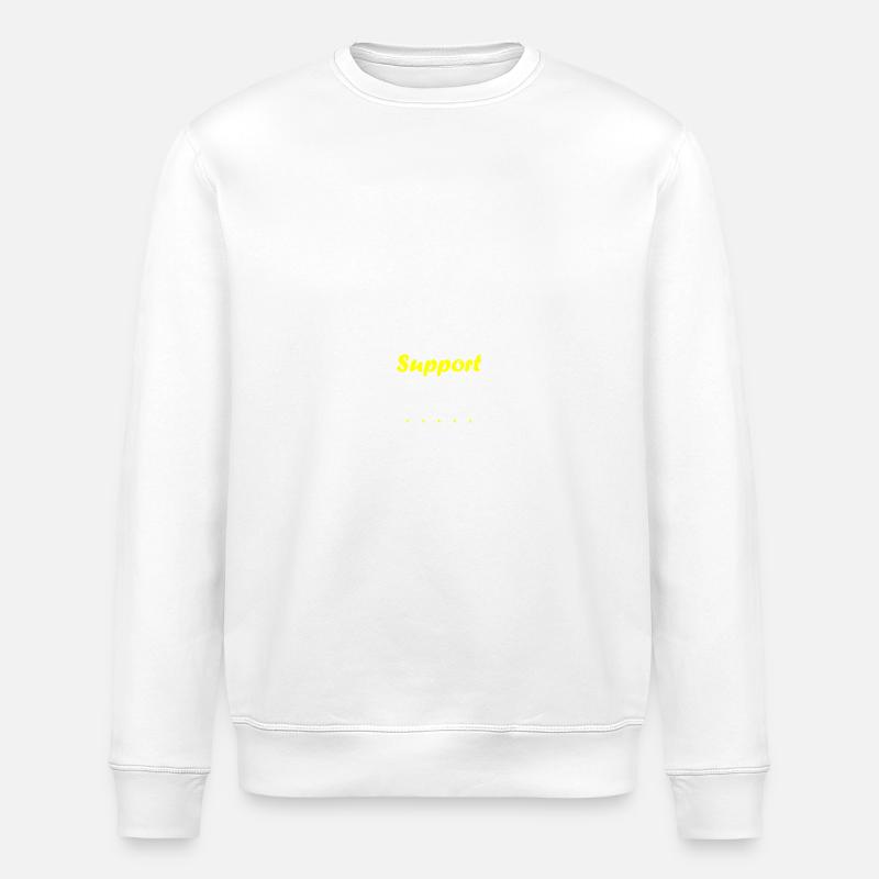 Grill Support Team - Stanley/Stella ROLLER Unisex Organic Sweatshirt - white