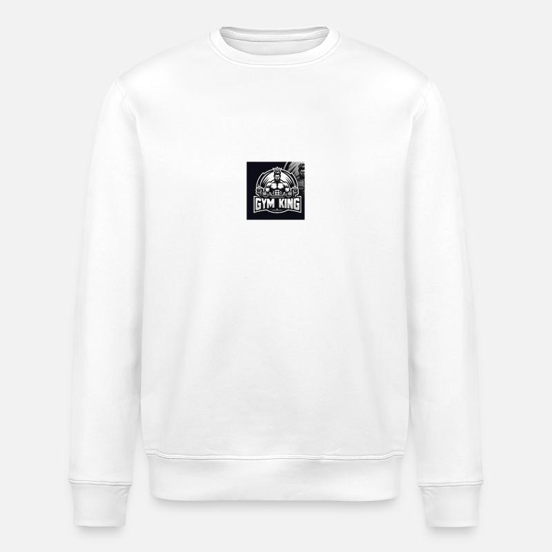 Gym King - Stanley/Stella Unisex Bio-Sweatshirt ROLLER - Weiß