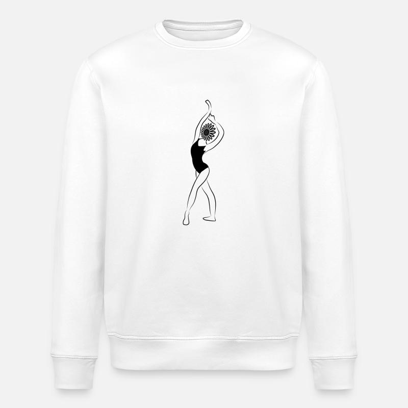 Danseuse - Sweat bio ROLLER Stanley/Stella Unisexe - blanc