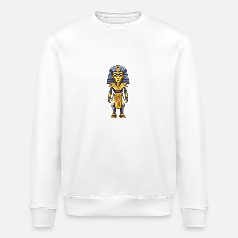 Bande dessinée Pharaon - Sweat bio ROLLER Stanley/Stella Unisexe - blanc