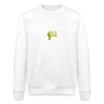 Angler Angelhaken Angelrute Sportfischer - Stanley/Stella Unisex Bio-Sweatshirt ROLLER - Weiß - Vorne - Nik (191cm)