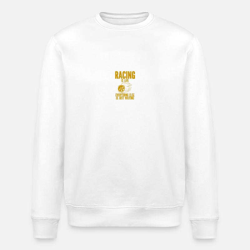 Voiture Voiture Classique - Sweat bio ROLLER Stanley/Stella Unisexe - blanc