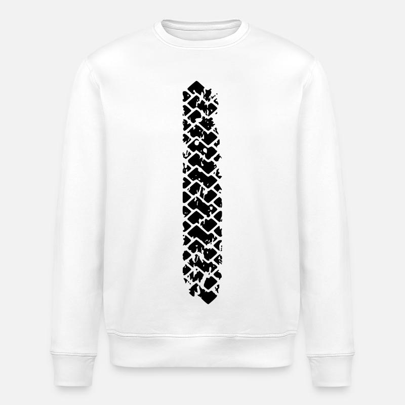 Burn to be wild 2 - Stanley/Stella ROLLER Unisex Organic Sweatshirt - white