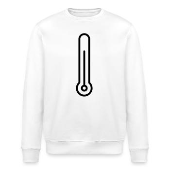 Thermometer - Stanley/Stella Unisex Bio-Sweatshirt ROLLER - Weiß - Vorne - Nik (191cm)