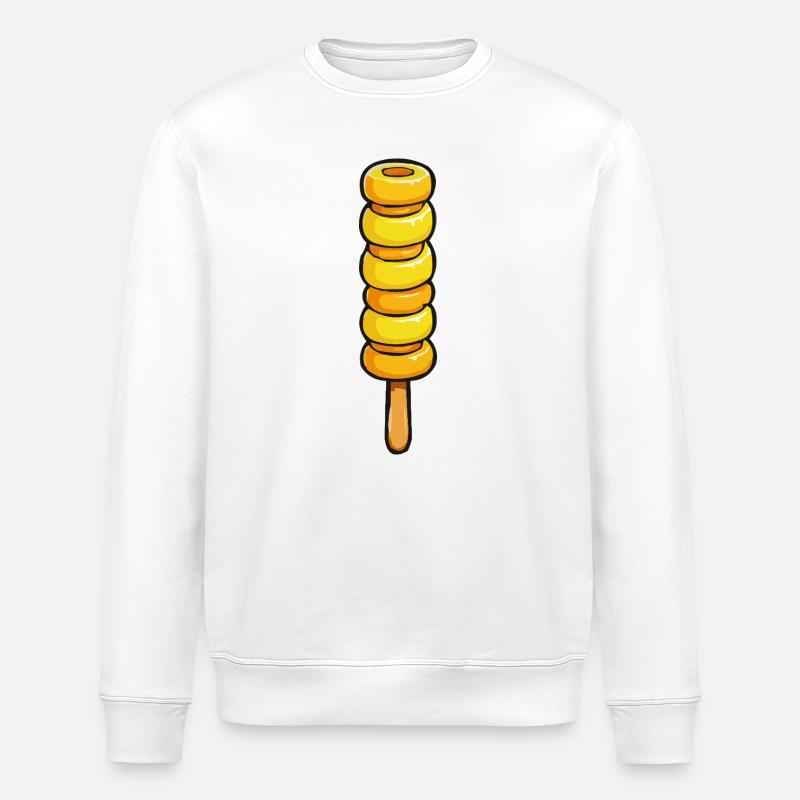 Sucettes glacées - Sweat bio ROLLER Stanley/Stella Unisexe - blanc
