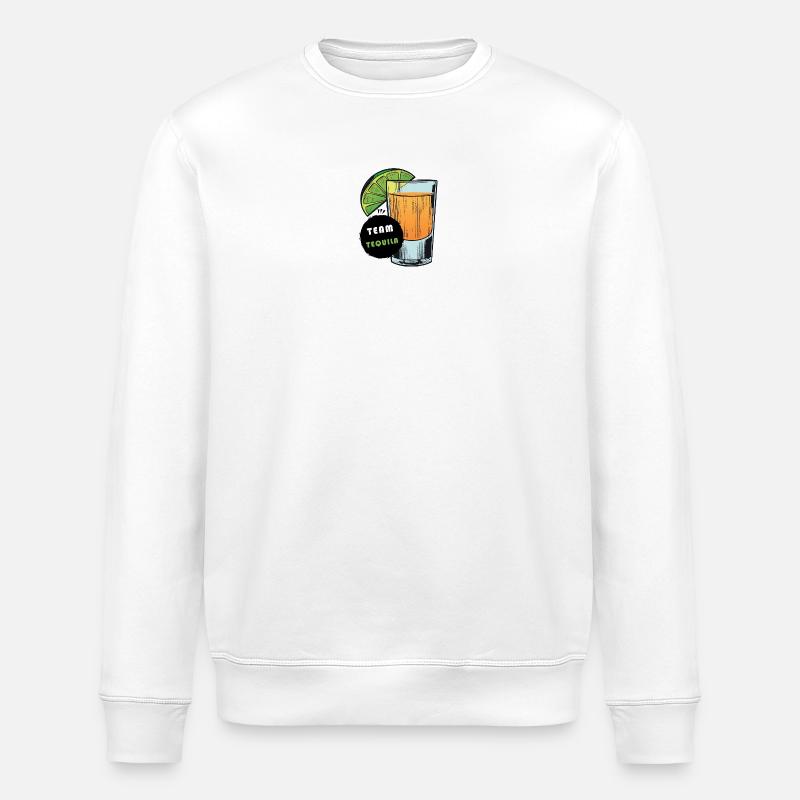Tequila d'équipe - Sweat bio ROLLER Stanley/Stella Unisexe - blanc