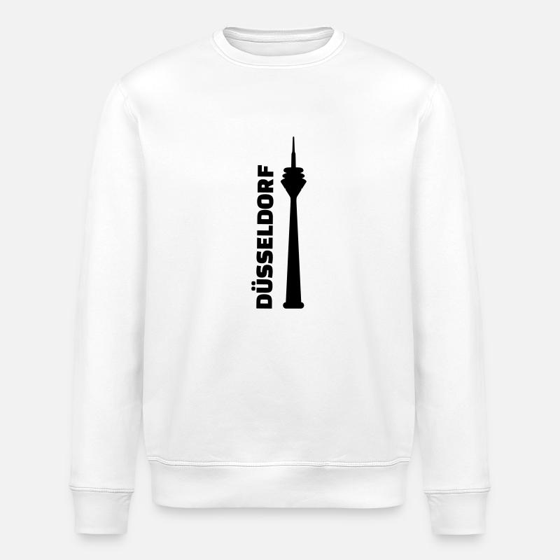 Düsseldorf - Stanley/Stella Unisex Bio-Sweatshirt ROLLER - Weiß