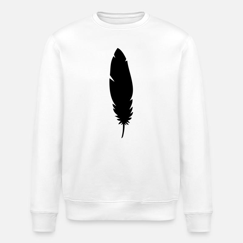 Feather - Sweat bio ROLLER Stanley/Stella Unisexe - blanc