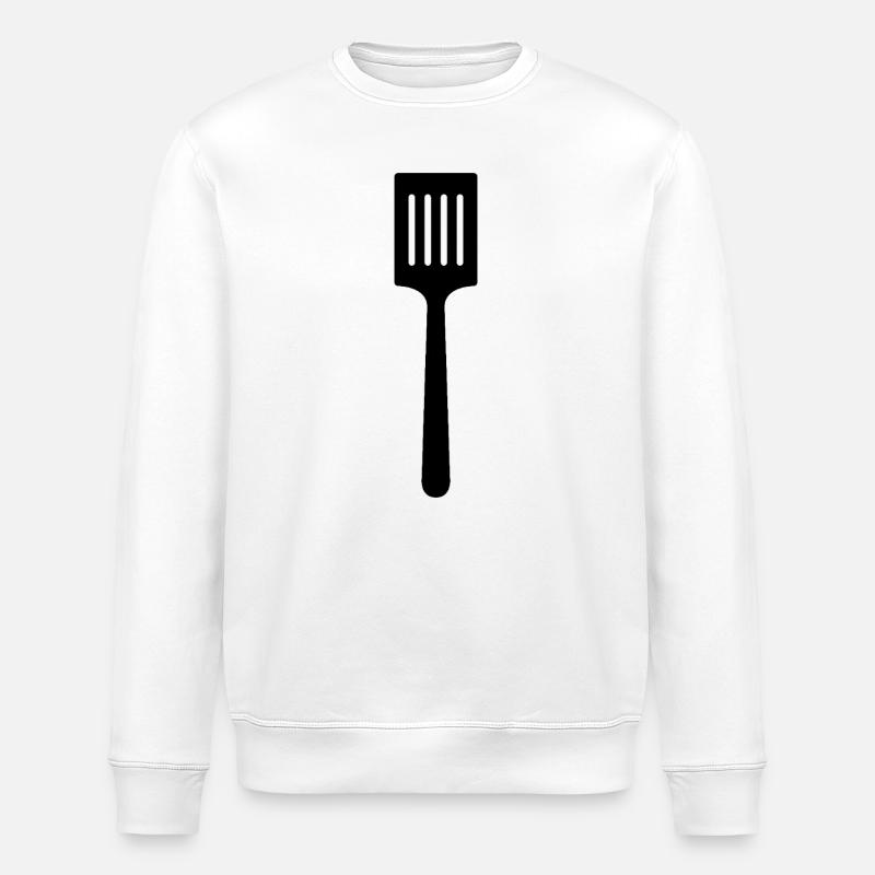 Spatule de cuisine - Sweat bio ROLLER Stanley/Stella Unisexe - blanc