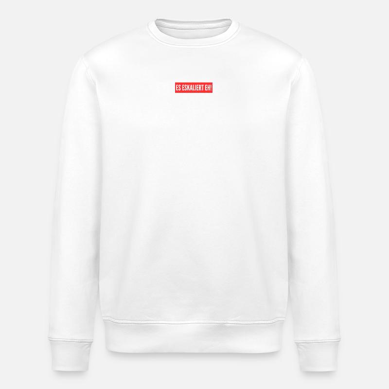 Ça s’intensifie de toute façon ! - Sweat bio ROLLER Stanley/Stella Unisexe - blanc