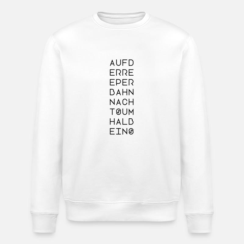 Auf Der Reeperbahn - Stanley/Stella Unisex Bio-Sweatshirt ROLLER - Weiß