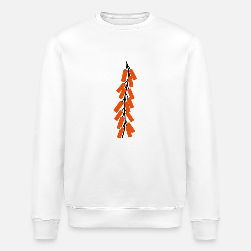 Feuerwerk - Stanley/Stella Unisex Bio-Sweatshirt ROLLER - Weiß