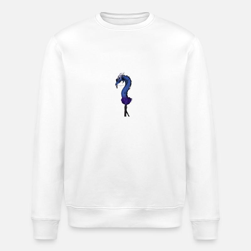 TechMeg - Stanley/Stella ROLLER Unisex Organic Sweatshirt - white