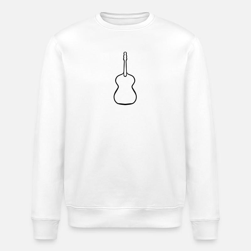 Guitare - Sweat bio ROLLER Stanley/Stella Unisexe - blanc
