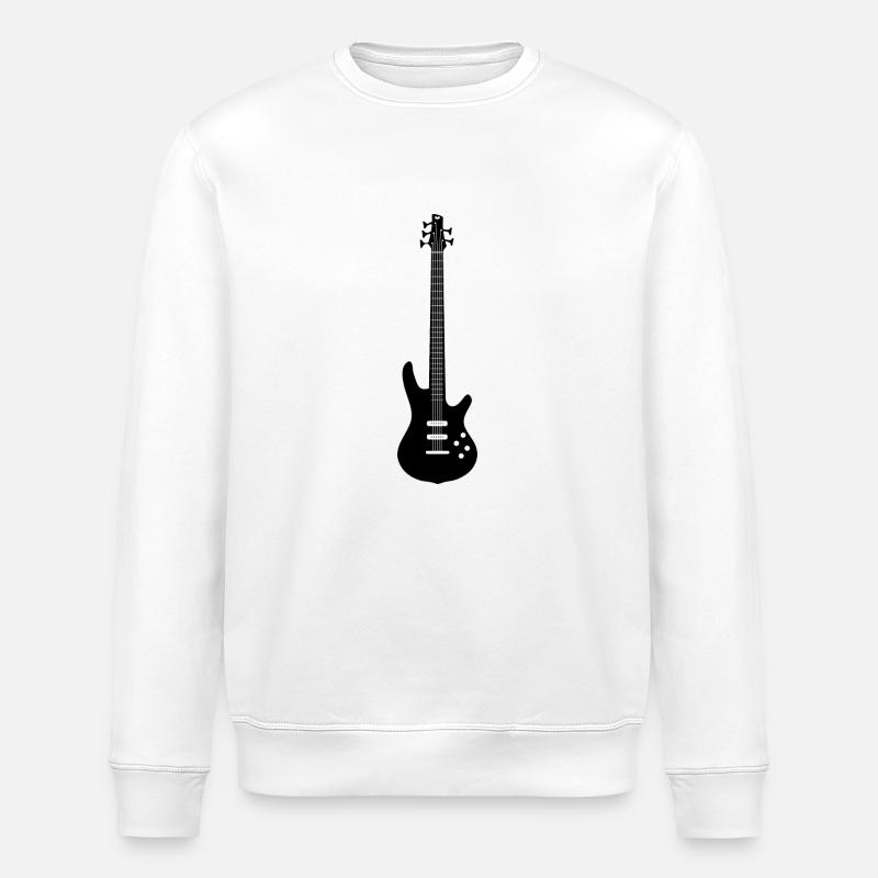 5 Saiter Bass - Stanley/Stella Unisex Bio-Sweatshirt ROLLER - Weiß