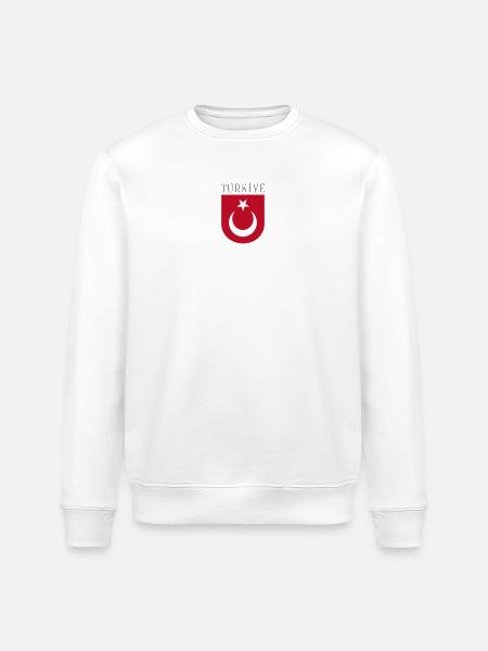Turkey Türkiye - Stanley/Stella ROLLER Unisex Organic Sweatshirt - white