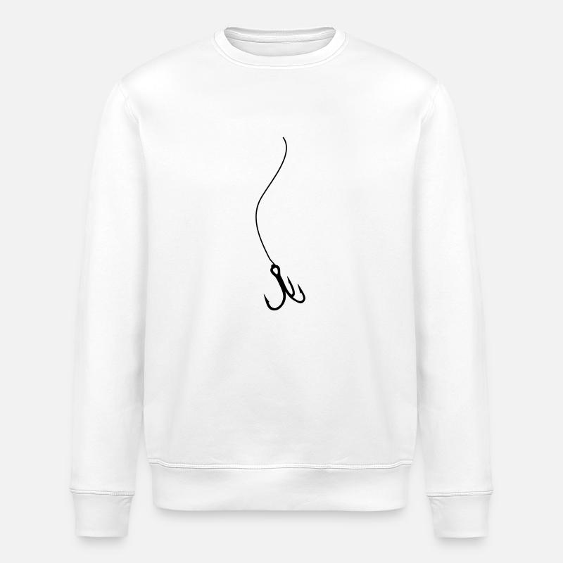 Angelhaken - Stanley/Stella Unisex Bio-Sweatshirt ROLLER - Weiß