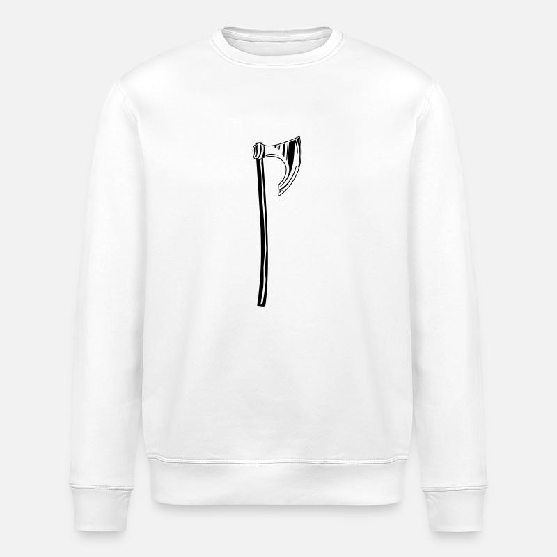 Axt - Stanley/Stella Unisex Bio-Sweatshirt ROLLER - Weiß