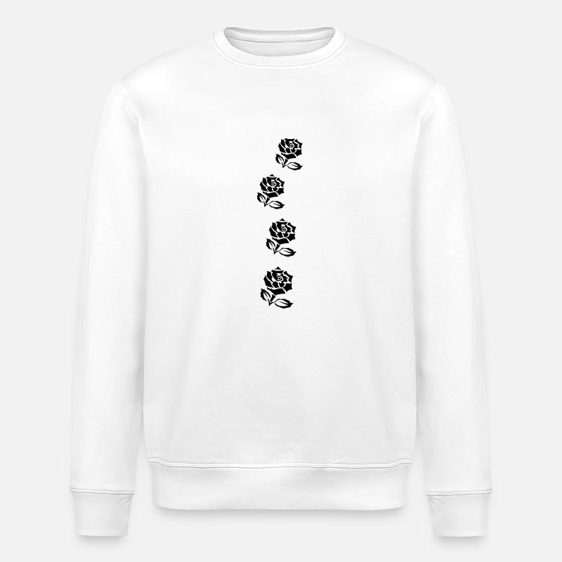 Rosenranke - Stanley/Stella ROLLER Unisex Organic Sweatshirt - white