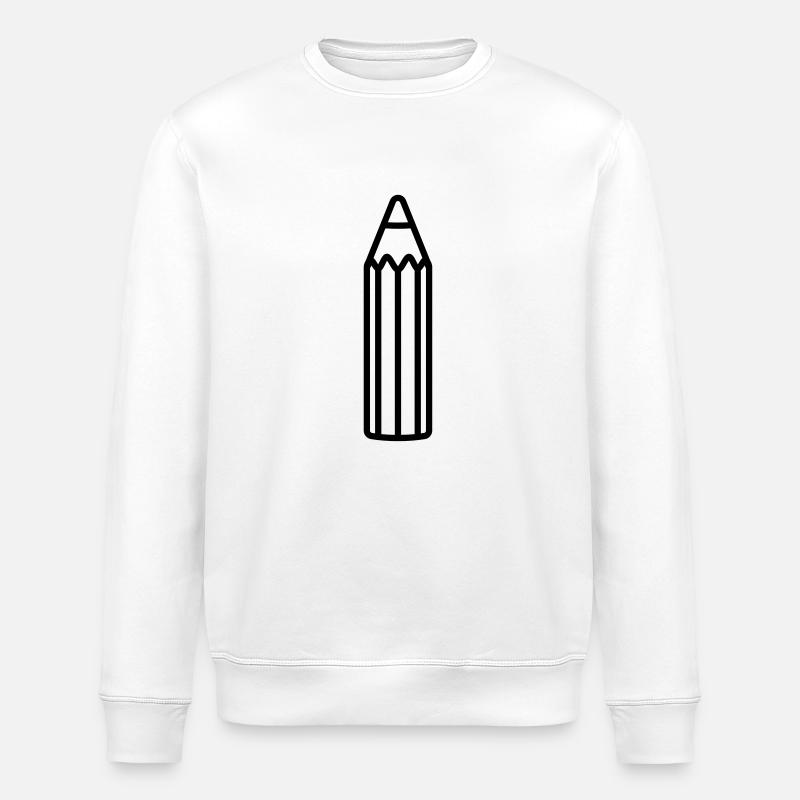 Bleistift - Stanley/Stella Unisex Bio-Sweatshirt ROLLER - Weiß