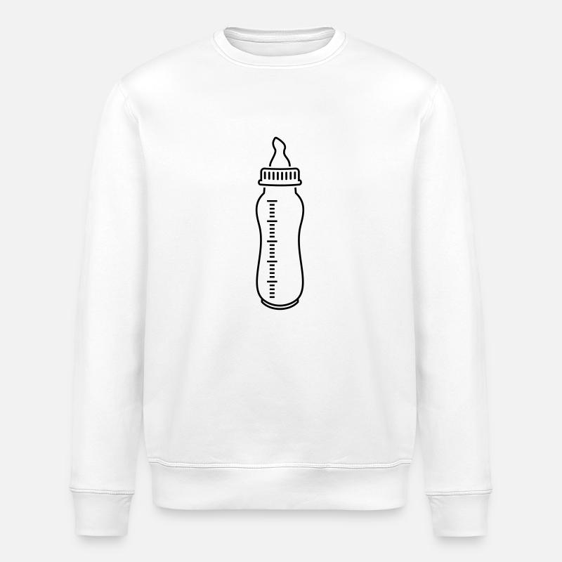 biberon / biberon (o, 1c) - Sweat bio ROLLER Stanley/Stella Unisexe - blanc