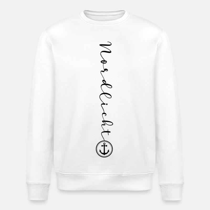 Nordlicht - Stanley/Stella Unisex Bio-Sweatshirt ROLLER - Weiß