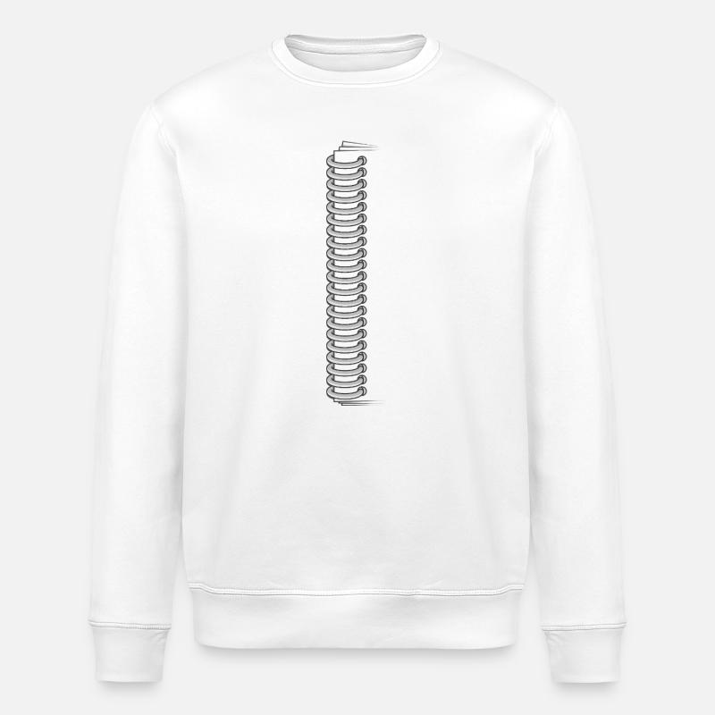 POST-SCRIPTUM - Sweat bio ROLLER Stanley/Stella Unisexe - blanc