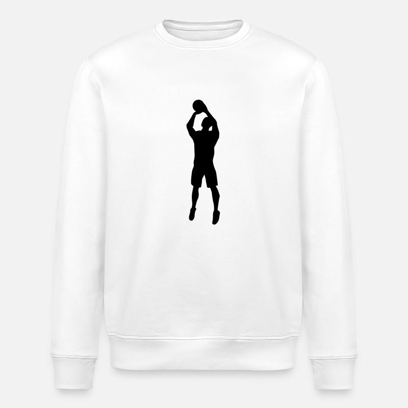 Basketball - Sweat bio ROLLER Stanley/Stella Unisexe - blanc