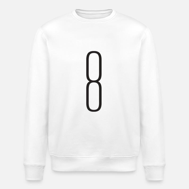 8 - Sweat bio ROLLER Stanley/Stella Unisexe - blanc